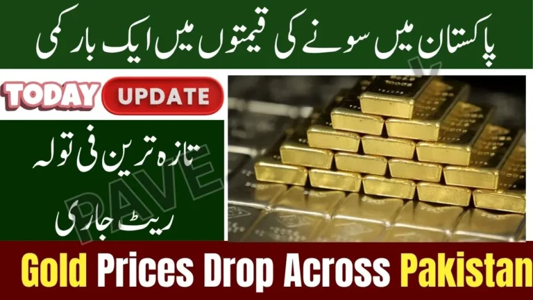 Gold Prices Finally Drop in Pakistan After Massive Surge
