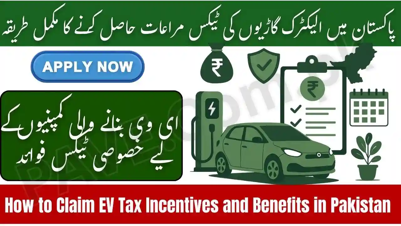 How to Claim EV Tax Incentives and Benefits in Pakistan 1 How to Claim EV Tax Incentives and Benefits in Pakistan