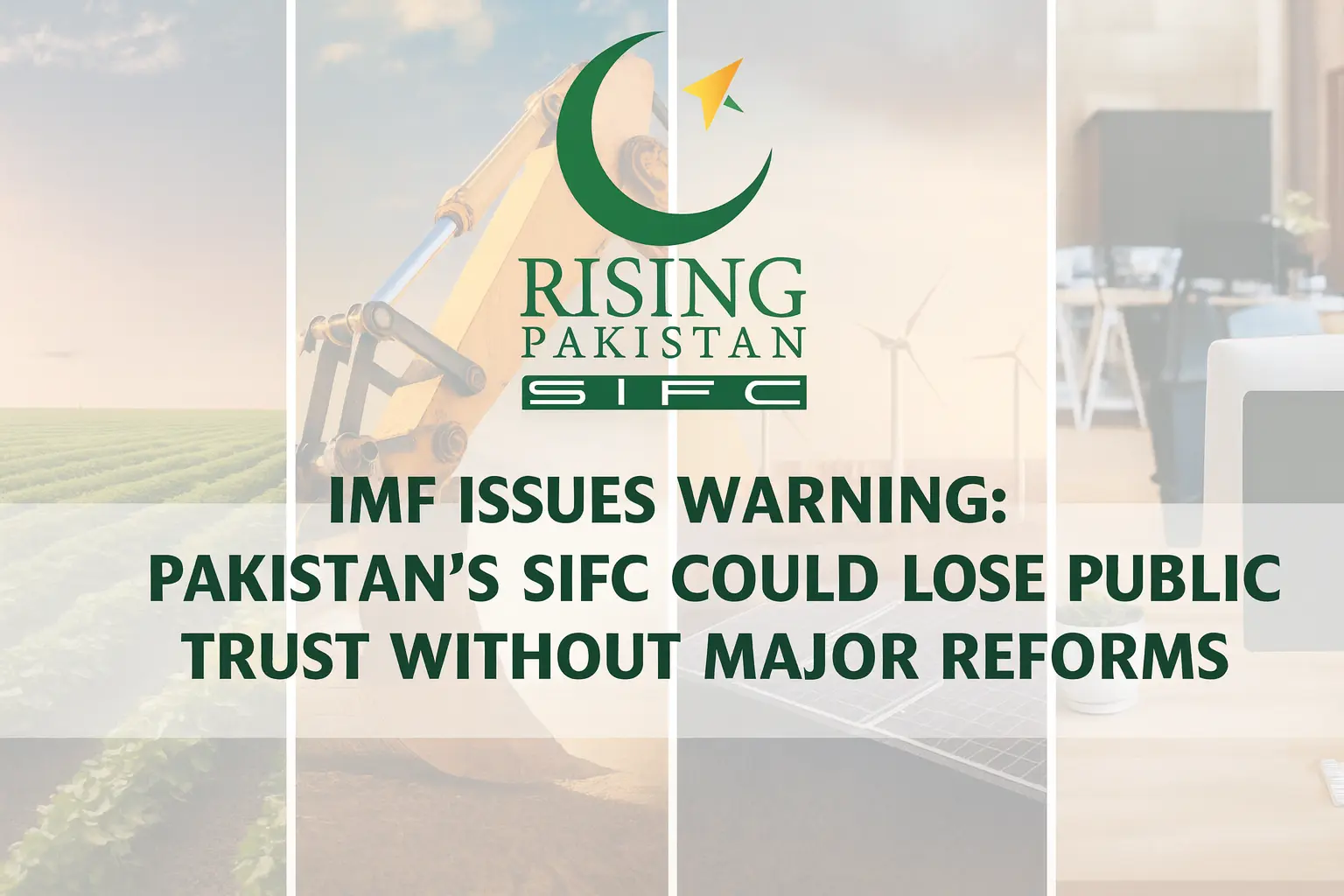 IMF Issues Warning Pakistan SIFC Public Trust Reforms