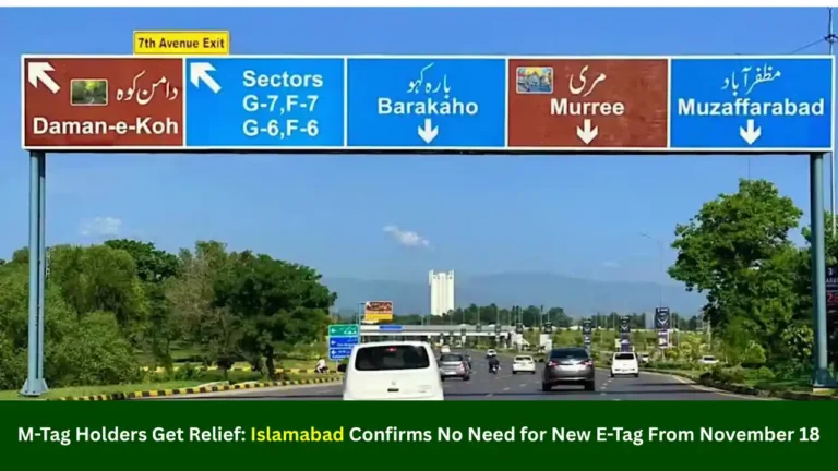 Islamabad E-Tag 2025