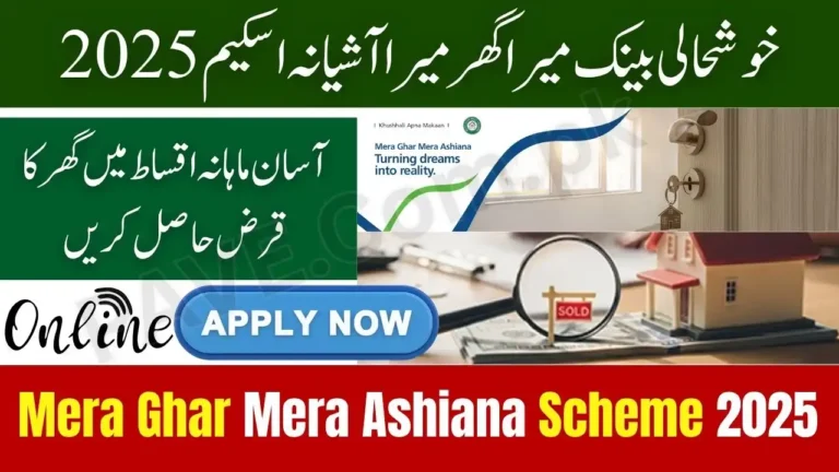 Khushhali Bank Mera Ghar Mera Aashiana Scheme 2025 – Easy Monthly Installment Home Loan up to 35 Lakh 4 Khushhali Bank Mera Ghar Mera Aashiana Scheme 2025