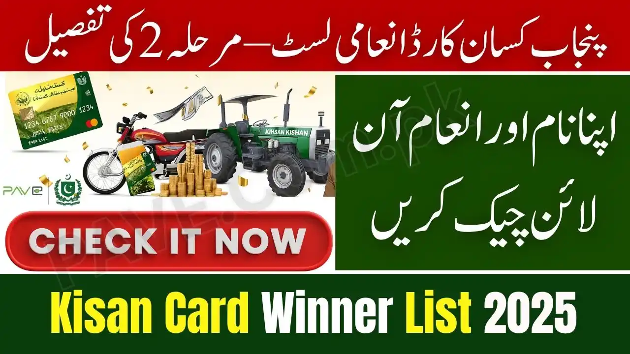 Kisan Card Phase 2 Winner List 2025 Announced