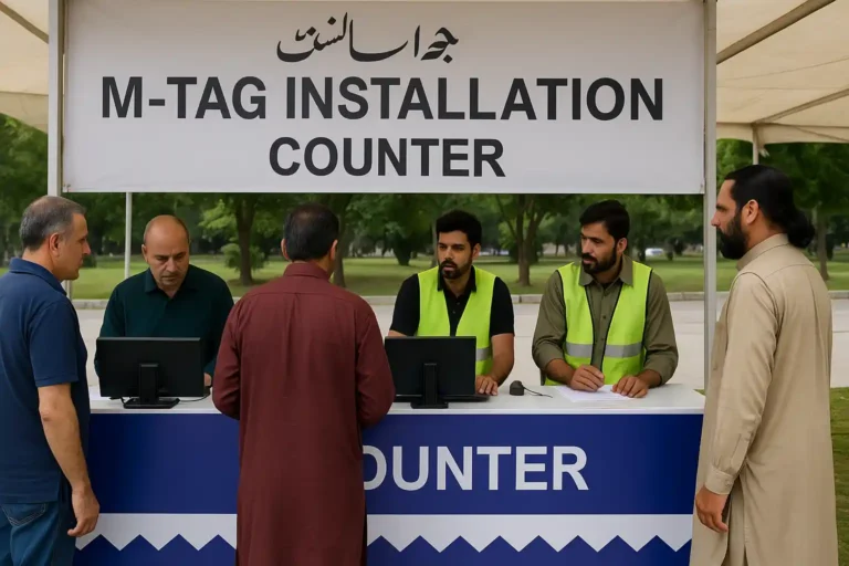 New M-Tag Installation Points Set Up in Islamabad