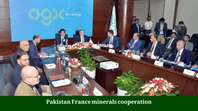 Pakistan France minerals cooperation