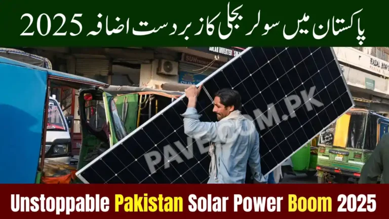 Pakistan Solar Power Boom 2025