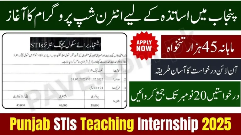 Punjab Announces Teaching Internship for Schools