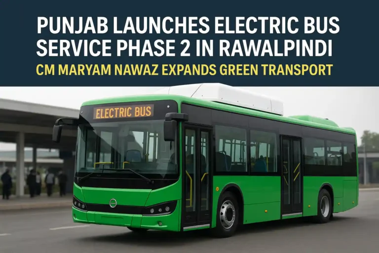 Punjab Launches Electric Bus Service Phase 2 in Rawalpindi – CM Maryam Nawaz Expands Green Transport 8 Punjab Launches Electric Bus Service Phase 2 in Rawalpindi