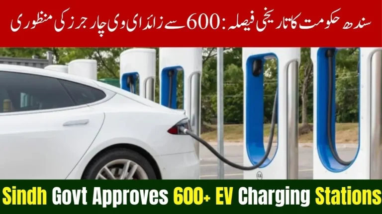 Sindh Government Launches Largest EV Charging Network — 600+ Stations Approved 8 Sindh Government Launches Largest EV Charging Network