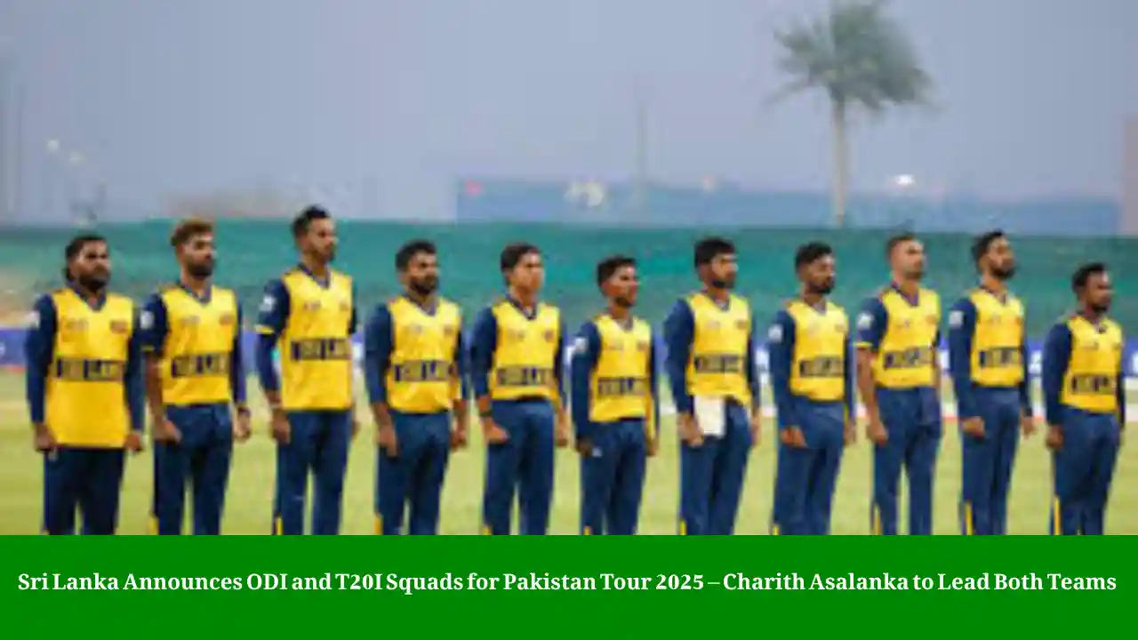 Sri Lanka Tour of Pakistan 2025