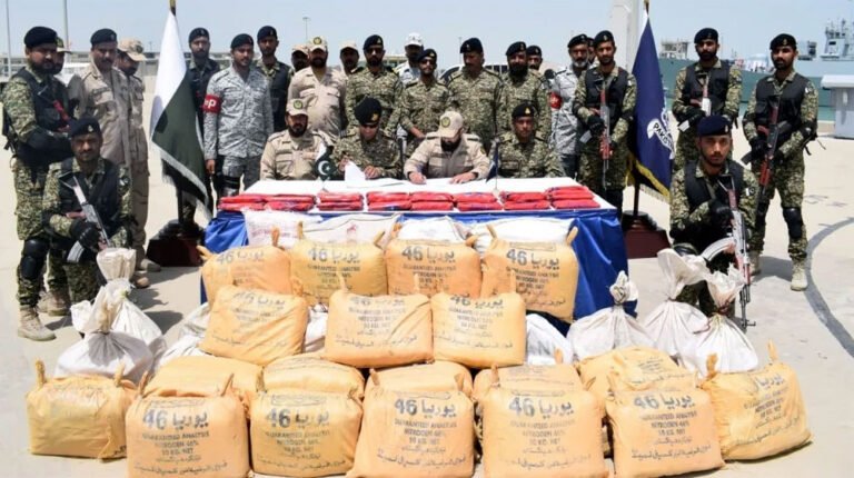 Pakistan Navy Seizes 1,500KG of Hashish Worth $3 Million in Arabian Sea Operation