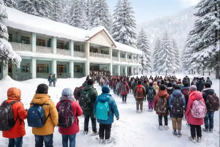 AJK Govt Announces Winter Holidays Schedule for Schools 2025–2026
