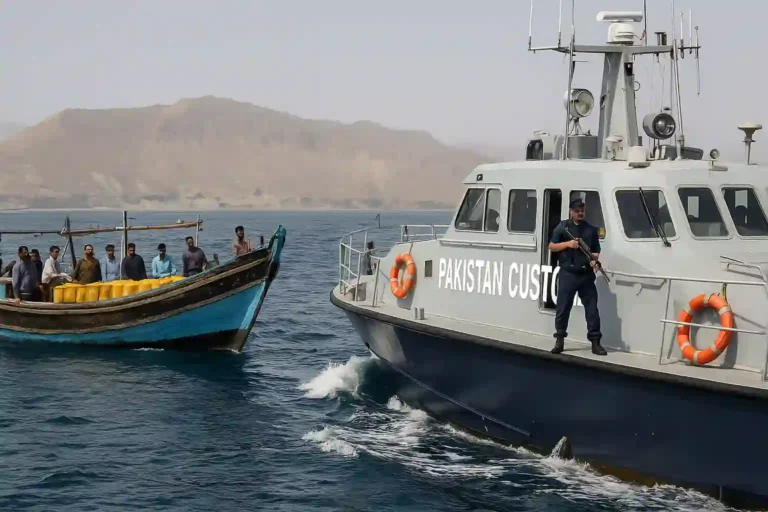 Customs Seizes Rs42 Million Smuggled Diesel Karachi Operation