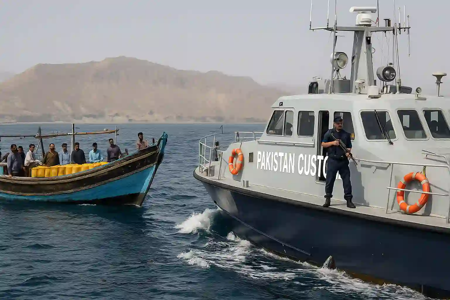 Customs Seizes Rs42 Million Smuggled Diesel Karachi Operation