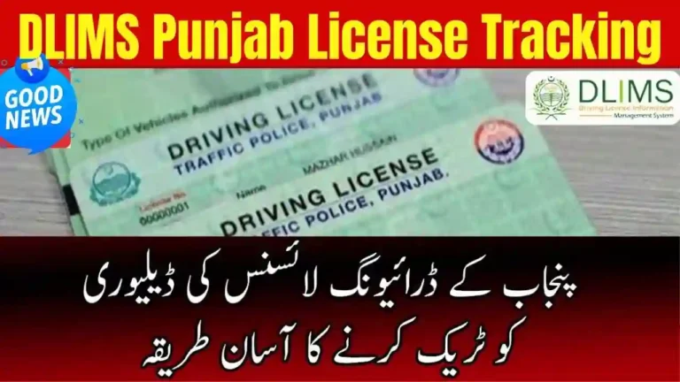 DLIMS Punjab License Tracking