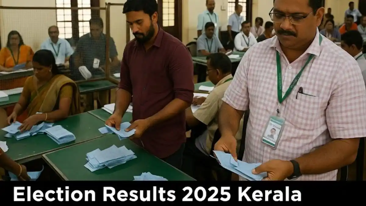 Election Results 2025 Kerala
