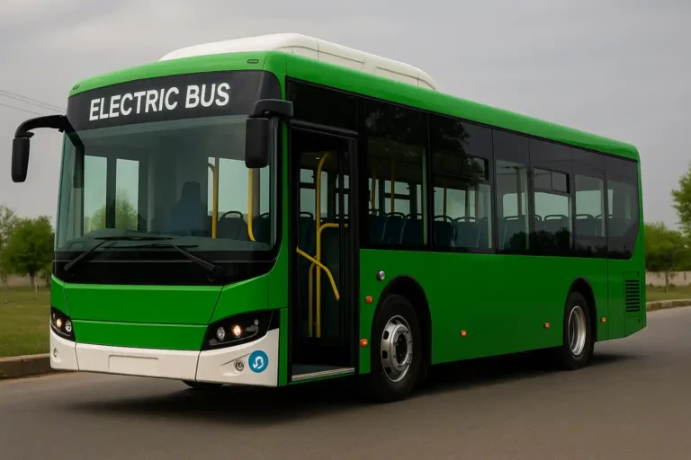 Electric Bus Service Begins in Jhang
