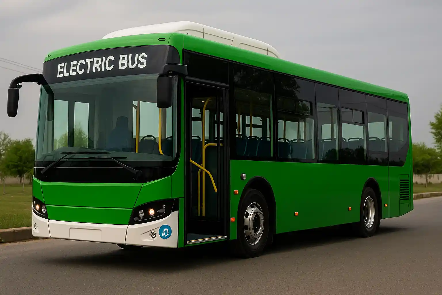 Electric Bus Service Begins in Jhang