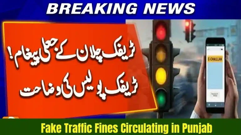 Fake Traffic Fines Circulating in Punjab
