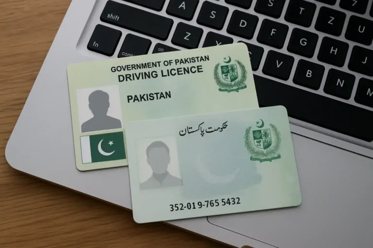 How to Check Online Driving Licence by CNIC & NICOP in Pakistan