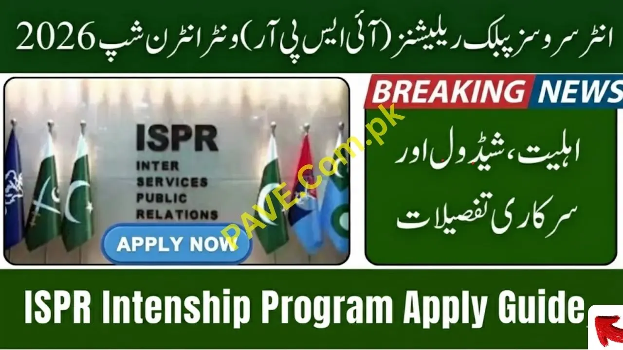 ISPR Internship Program 2026 Announced – Cities, Eligibility, Registration & Official Contacts