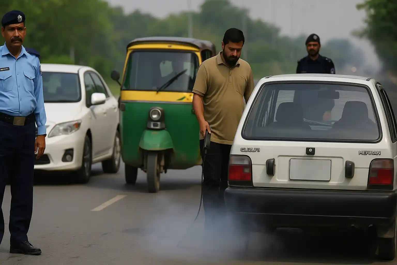 Islamabad Launches Major Crackdown on Smoke-Emitting Vehicles