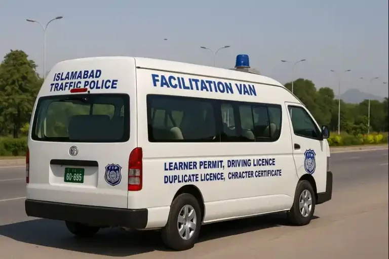 Islamabad Traffic Police Announces Weekly Facilitation Van Schedule 1 Islamabad Traffic Police Announces Weekly Facilitation Van Schedule