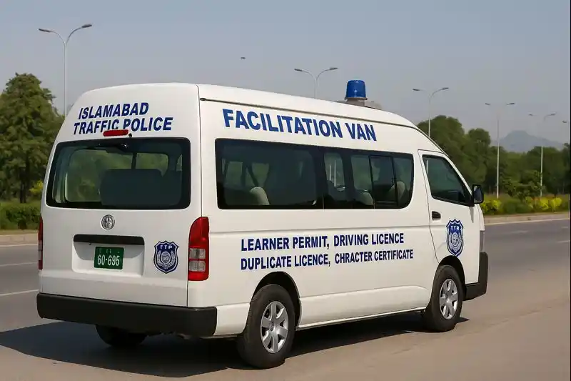 Islamabad Traffic Police Announces Weekly Facilitation Van Schedule