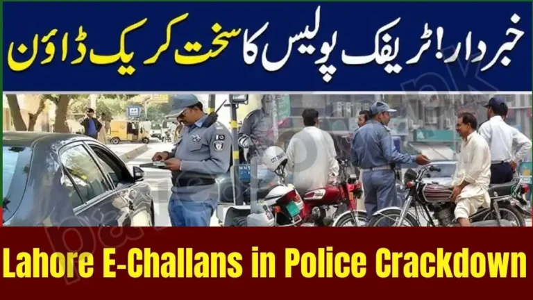 Lahore Motorcyclist Caught With 313 E-Challans in Police Crackdown