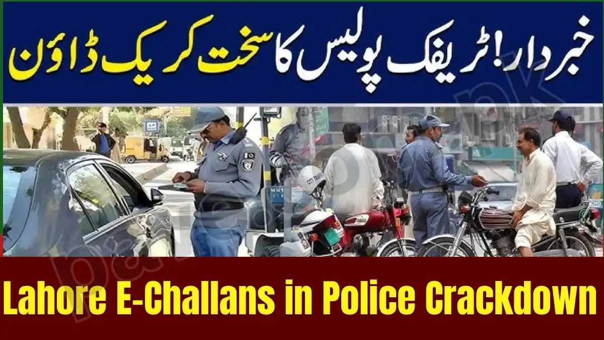 Lahore Motorcyclist Caught With 313 E-Challans in Police Crackdown