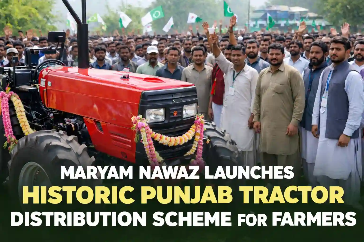 Maryam Nawaz Launches Historic Punjab Tractor Distribution Scheme for Farmers 1 Maryam Nawaz Launches Historic Punjab Tractor Distribution Scheme for Farmers
