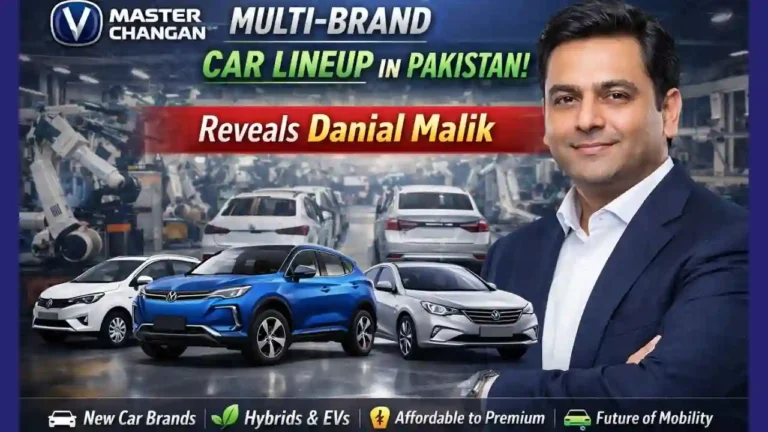 Master Changan Plans Multi-Brand Car Lineup in Pakistan, Reveals Danial Malik