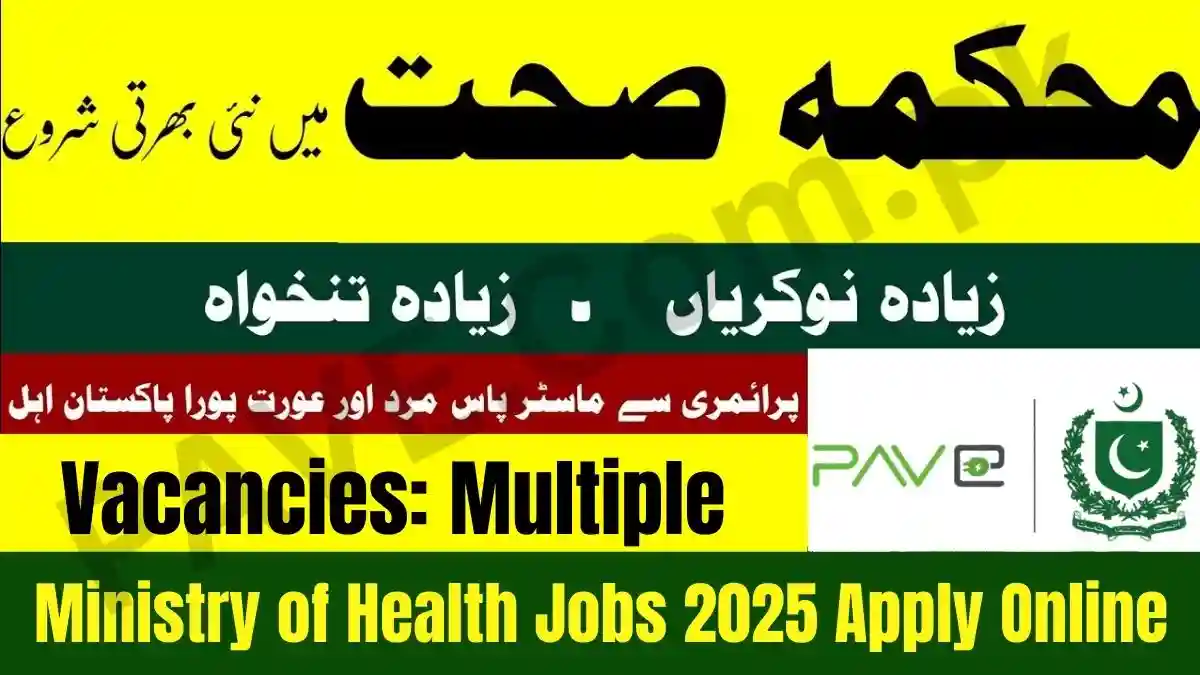 Ministry of Health Jobs 2025