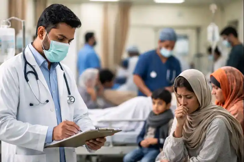 NIH Issues Alert as Influenza H3N2 Cases Rise in Pakistan 1 NIH Issues Alert as Influenza H3N2 Cases Rise in Pakistan
