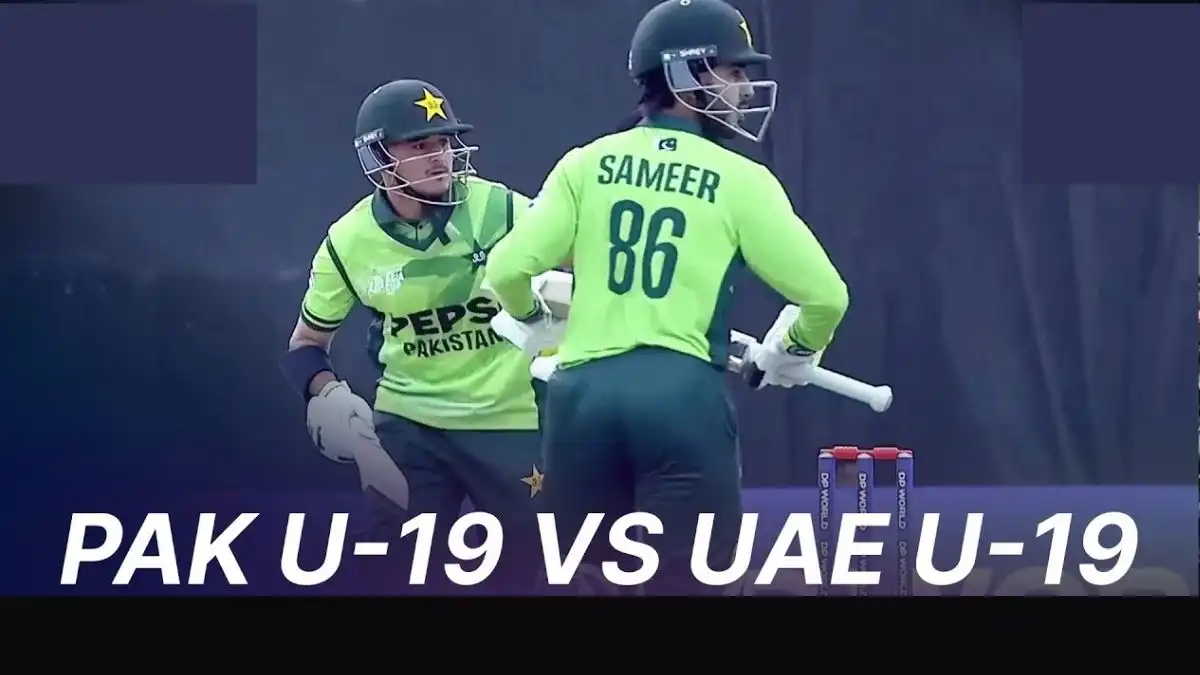 Pak U19 vs UAE U19 Match Result – Full Scorecard & Highlights 1 Pak U19 vs UAE U19 Match Result