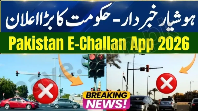 Pakistan E-Challan App 2026