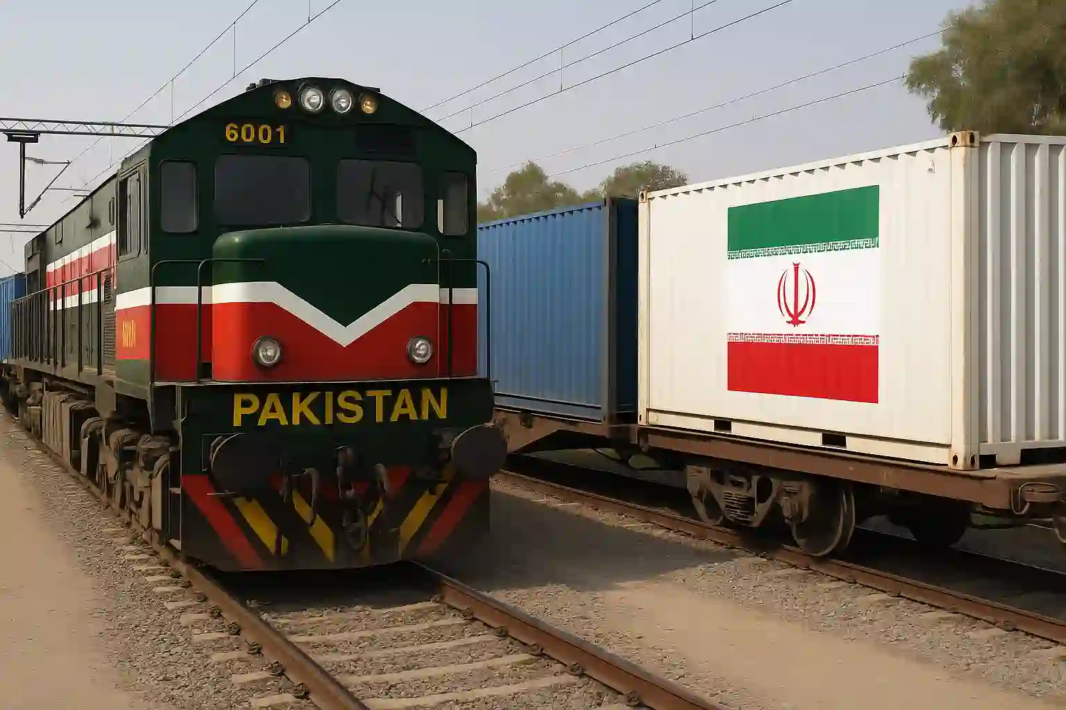 Pakistan and Iran Restore ITI Freight Train 2025