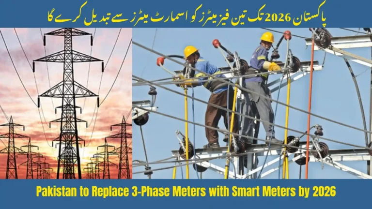 Pakistan to Replace 3-Phase Meters with Smart Meters by 2026 — Full Details, Plan, Benefits, Challenges & Consumer Impact