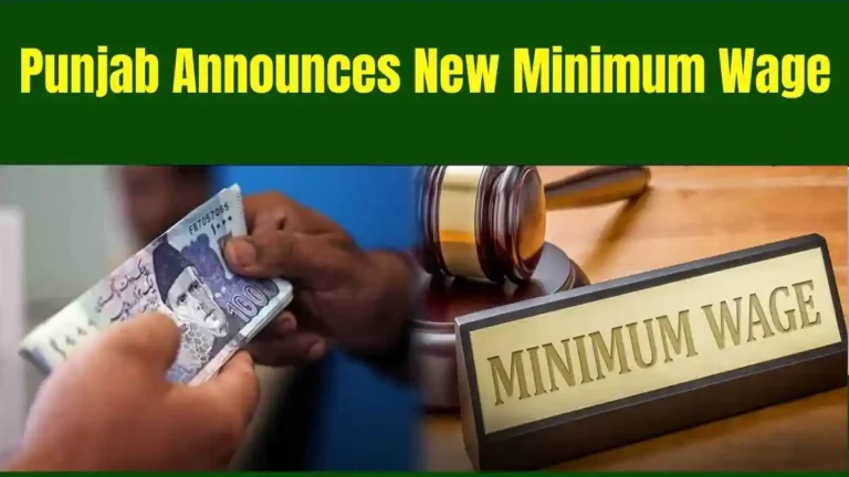 Punjab Announces New Minimum Wage 2025