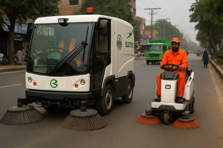 Punjab Introduces EV Sweepers & Mechanical Cleaning