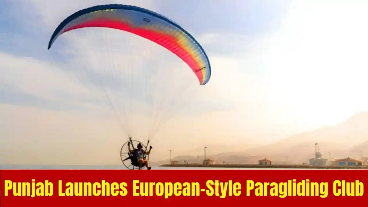 Punjab Launches European-Style Paragliding Club