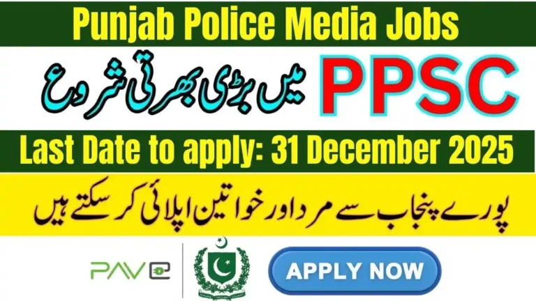 Latest Update: Punjab Police Media Jobs Announced in PPSC Adv 48/2025 4 Punjab Police Media Jobs Announced in PPSC Adv 48