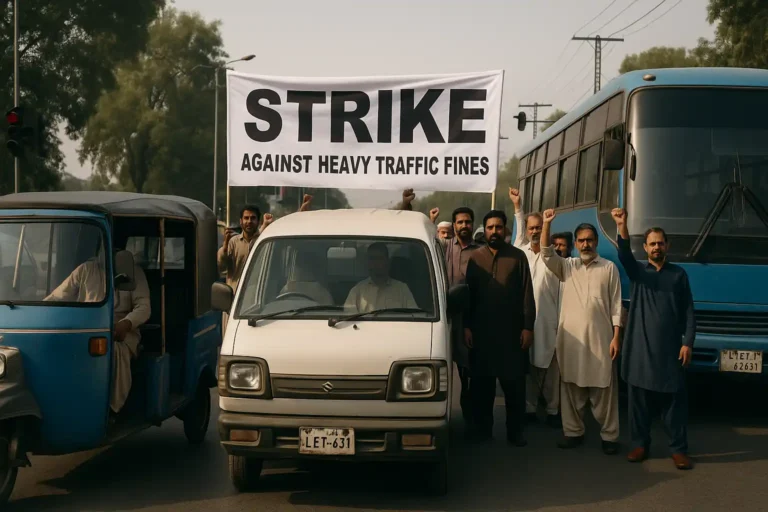Punjab Transporters December 8 Strike Heavy Traffic Fines
