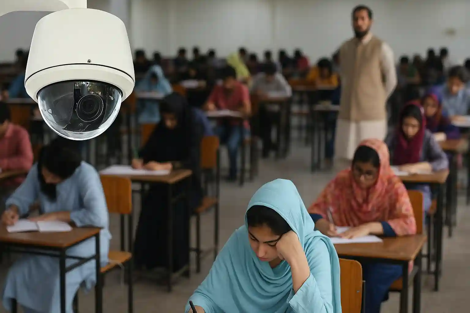 Punjab to Install CCTV Cameras and Biometric Systems in Exam Halls 1 Punjab to Install CCTV Cameras and Biometric Systems in Exam Halls
