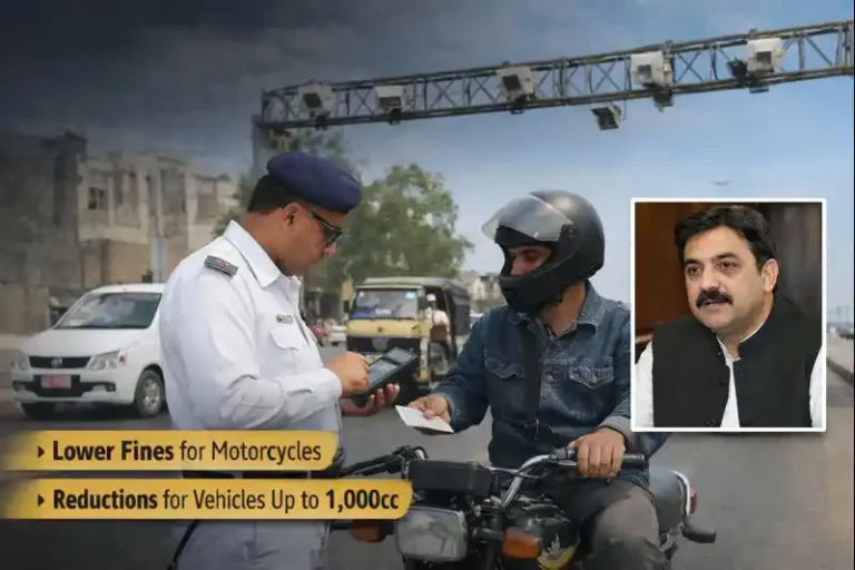Sindh Government Likely to Reduce Heavy E-Challan Fines in Karachi