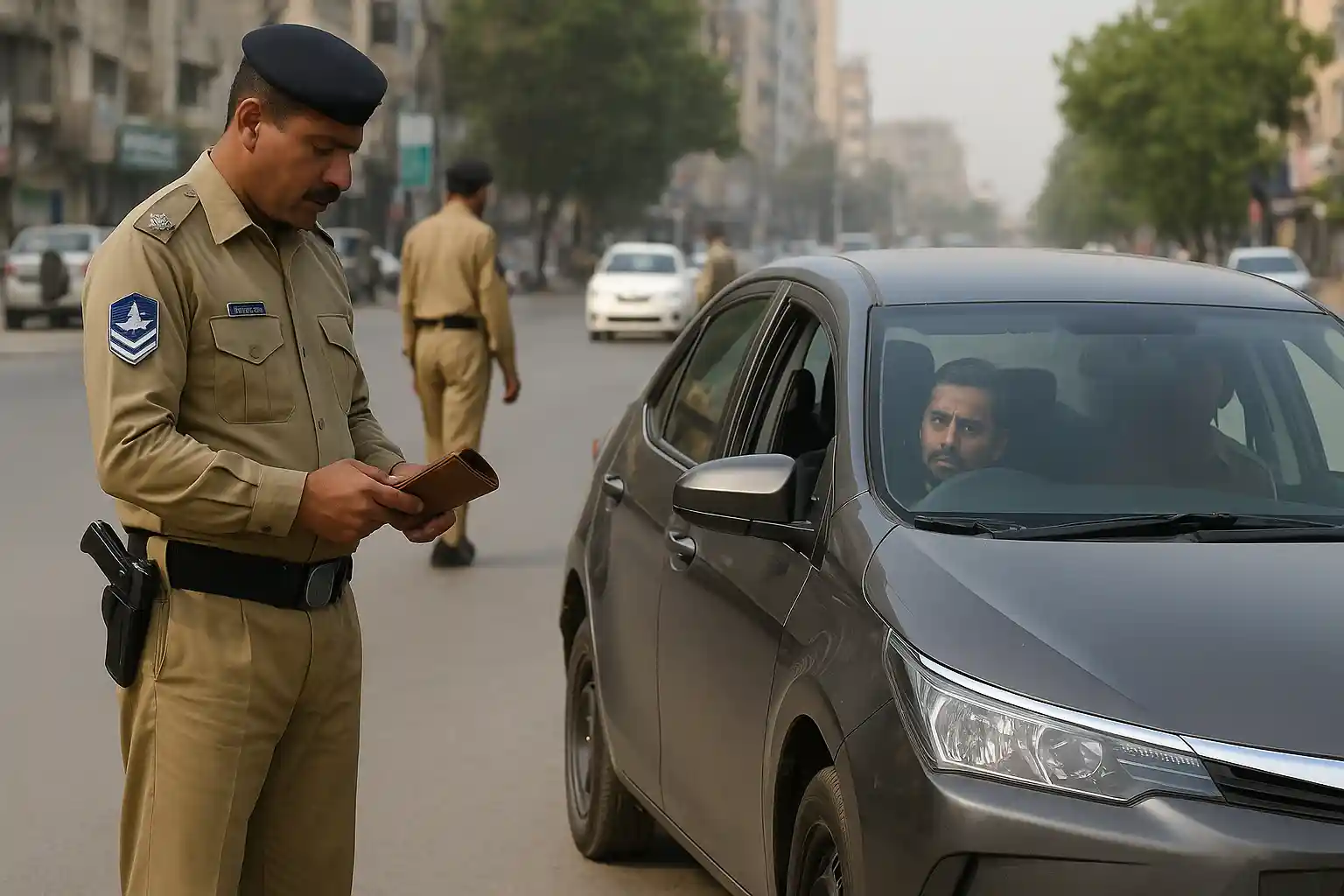 Sindh Police Launch Major Crackdown on Number Plate and License Violations