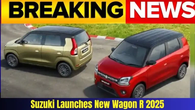 Suzuki Launches New Wagon R 2025