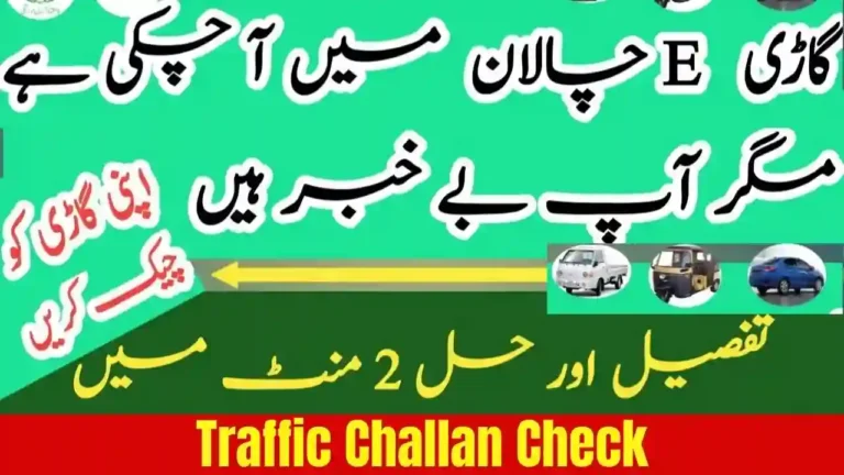 Traffic Challan Check