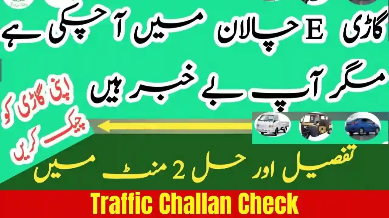 Traffic Challan Check
