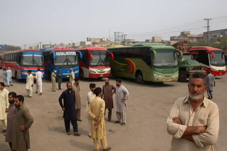 Transporters Launch Province-Wide Strike Across Punjab