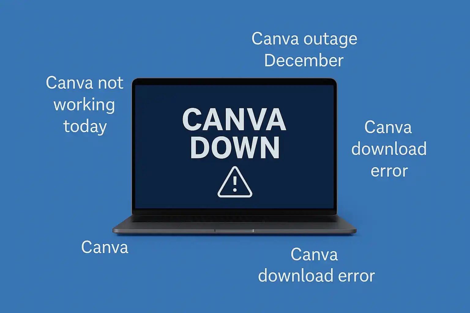 Why Is Canva Loading Slowly December Server Outage Today